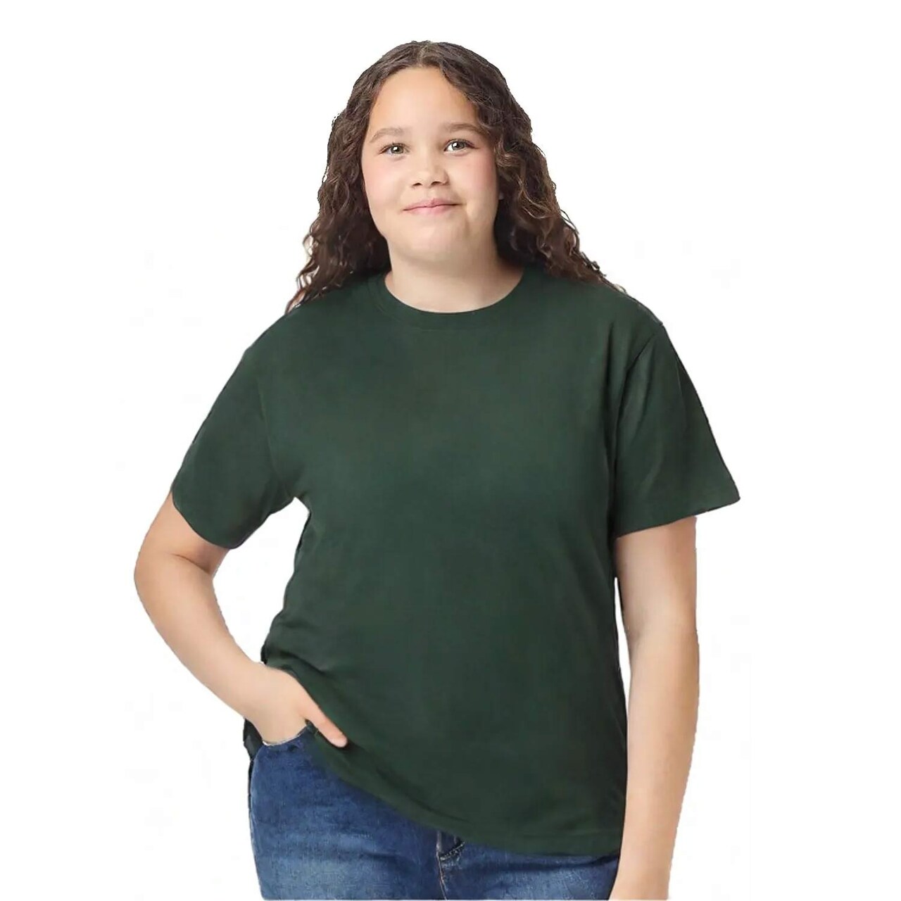 12 Pack Gildan® Heavy Cotton Youth Crewneck Short Sleeve T-Shirt for Sports & Customizable Blank Tee